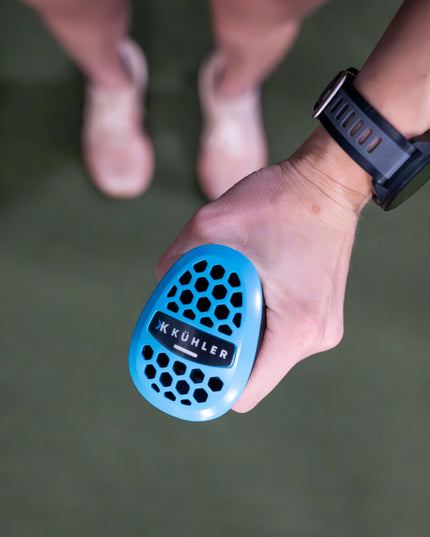 Kühler | The world's most convenient handheld, athletic cooling device.